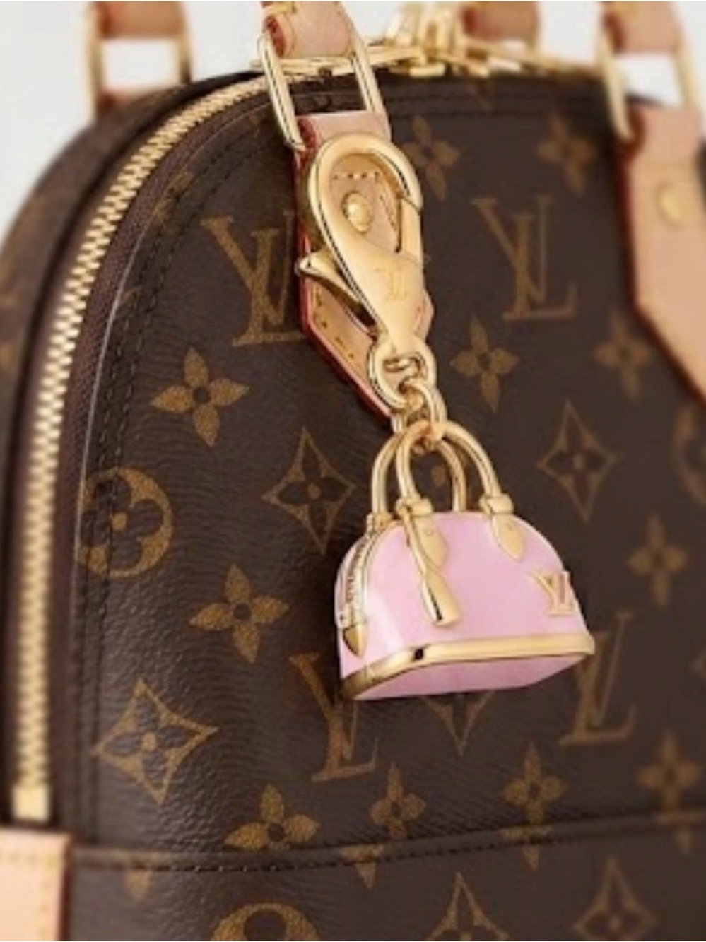 Louis Vuitton Mini Alma Bag Charm - Picture 3 of 6
